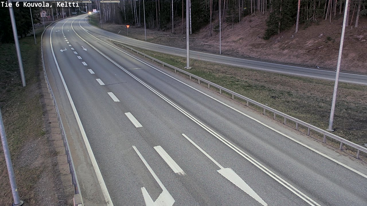 Kelikamerat Kuva Tie 6 Kouvola, Keltti, Kouvola, Kymenlaakso