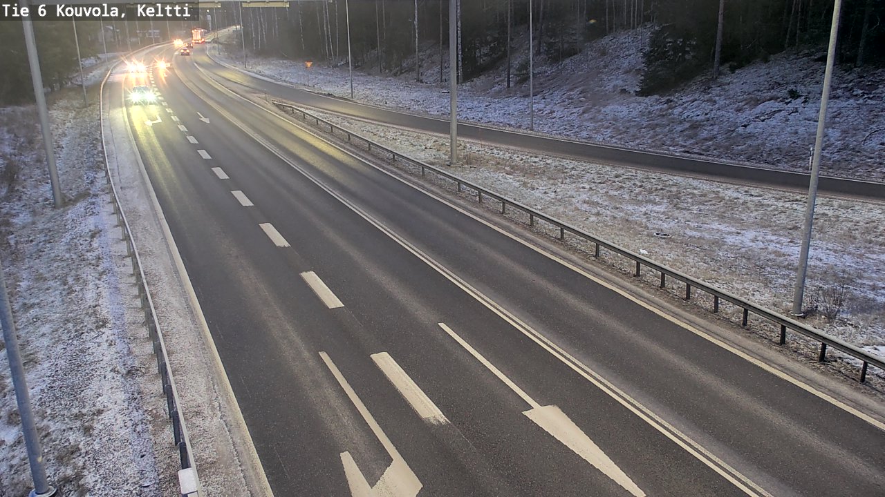 Kelikamerat Kuva Tie 6 Kouvola, Keltti, Kouvola, Kymenlaakso