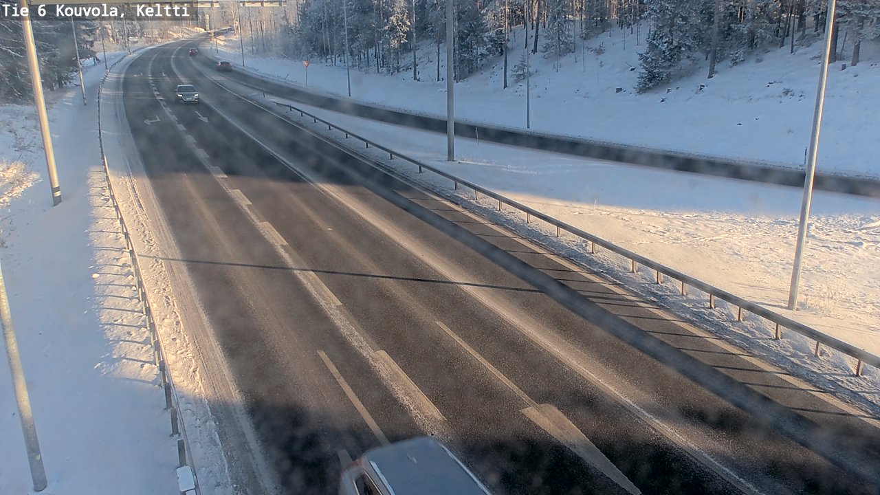 Weather Camera Image Road 6 Kouvola, Keltti, Kouvola, Kymenlaakso