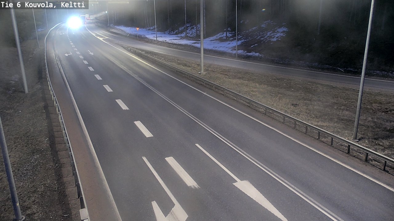 Weather Camera Image Road 6 Kouvola, Keltti, Kouvola, Kymenlaakso