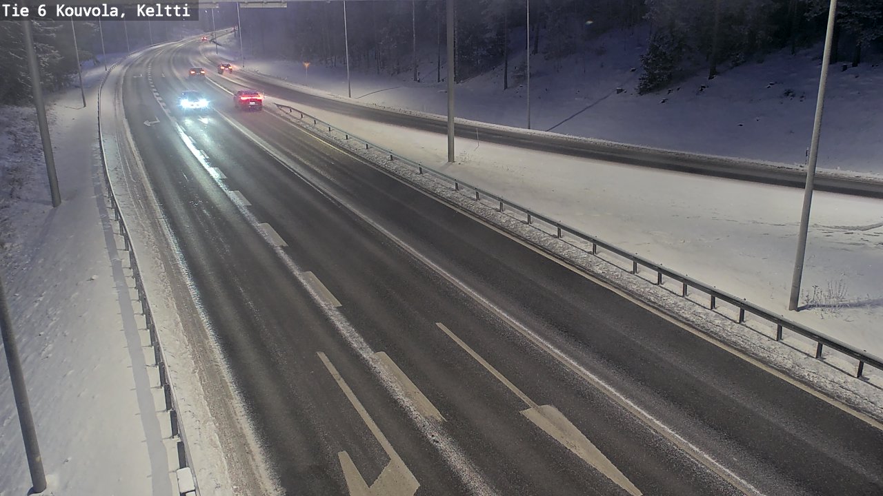 Kelikamerat Kuva Tie 6 Kouvola, Keltti, Kouvola, Kymenlaakso