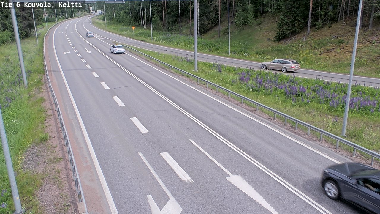 Kelikamerat Kuva Tie 6 Kouvola, Keltti, Kouvola, Kymenlaakso
