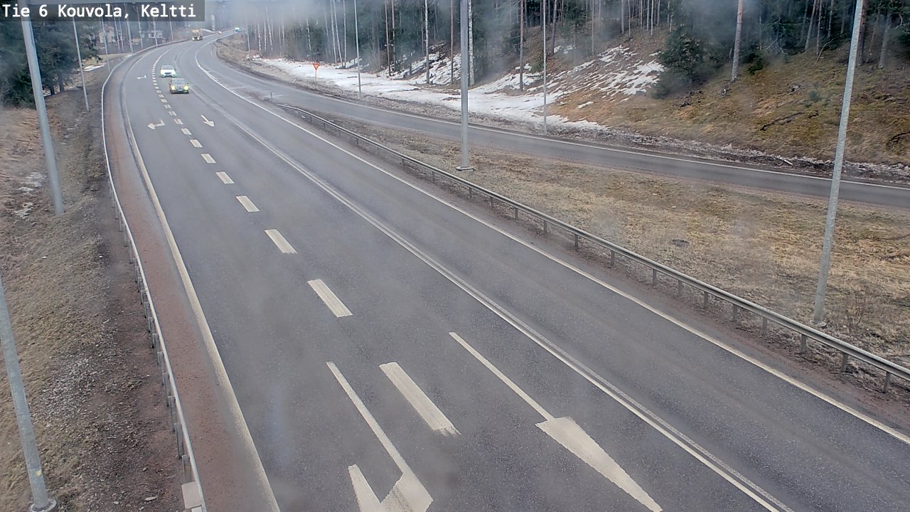 Weather Camera Image Road 6 Kouvola, Keltti, Kouvola, Kymenlaakso
