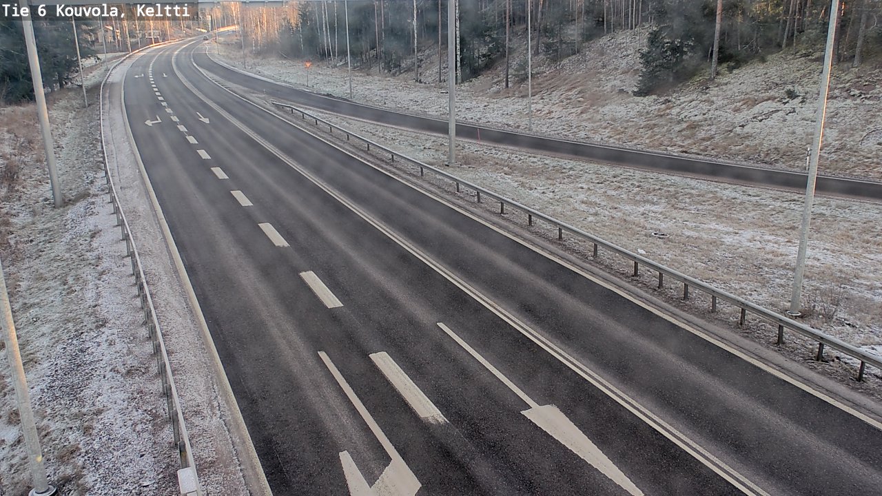 Kelikamerat Kuva Tie 6 Kouvola, Keltti, Kouvola, Kymenlaakso