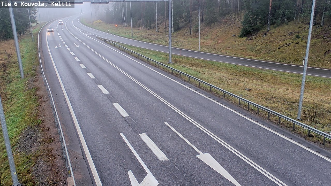 Kelikamerat Kuva Tie 6 Kouvola, Keltti, Kouvola, Kymenlaakso