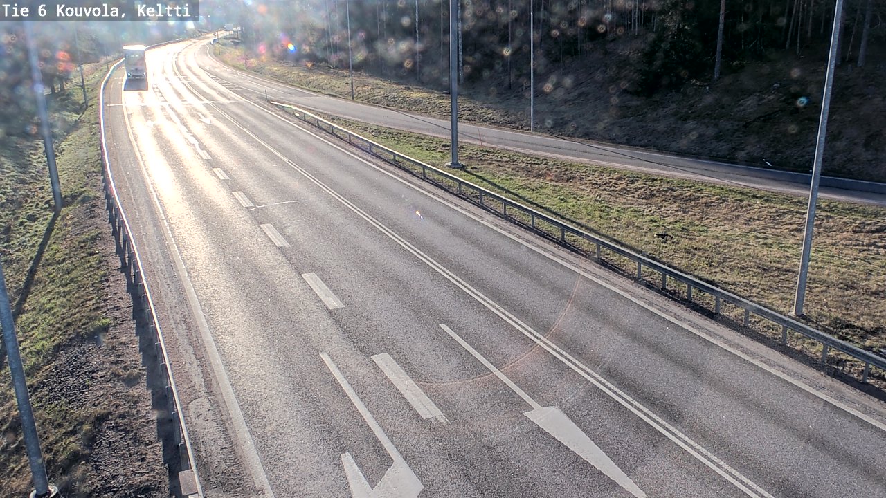 Kelikamerat Kuva Tie 6 Kouvola, Keltti, Kouvola, Kymenlaakso