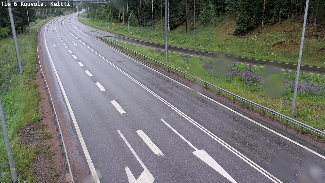 Kelikamerat Kuva Tie 6 Kouvola, Keltti, Kouvola, Kymenlaakso