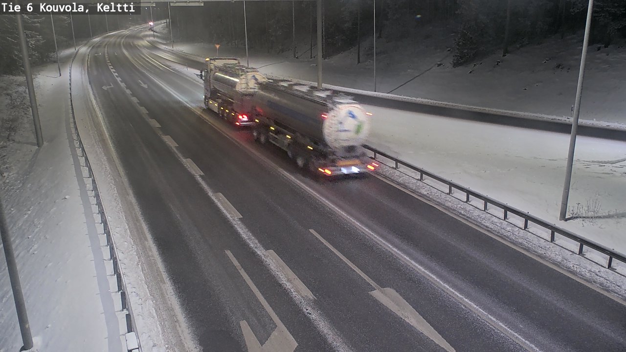 Kelikamerat Kuva Tie 6 Kouvola, Keltti, Kouvola, Kymenlaakso