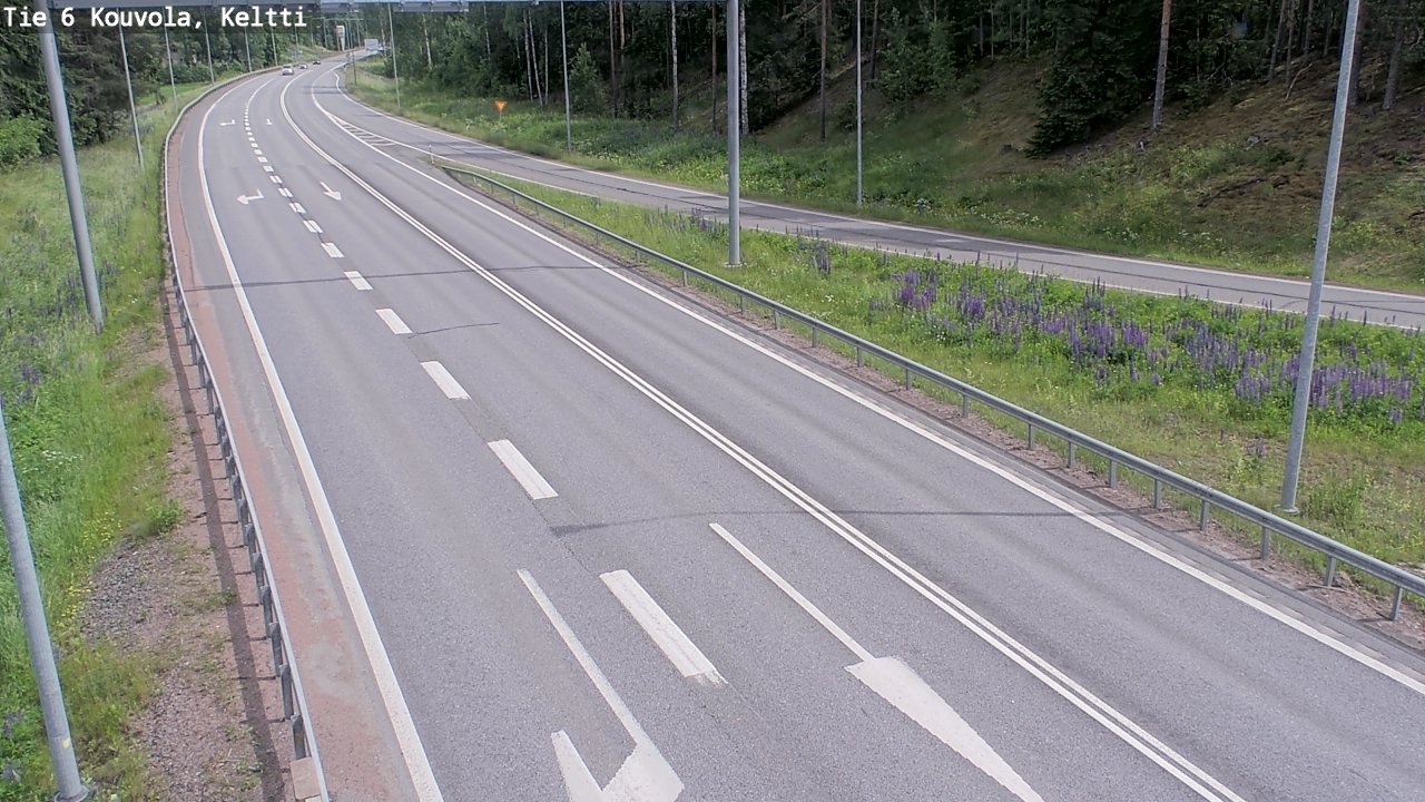 Kelikamerat Kuva Tie 6 Kouvola, Keltti, Kouvola, Kymenlaakso