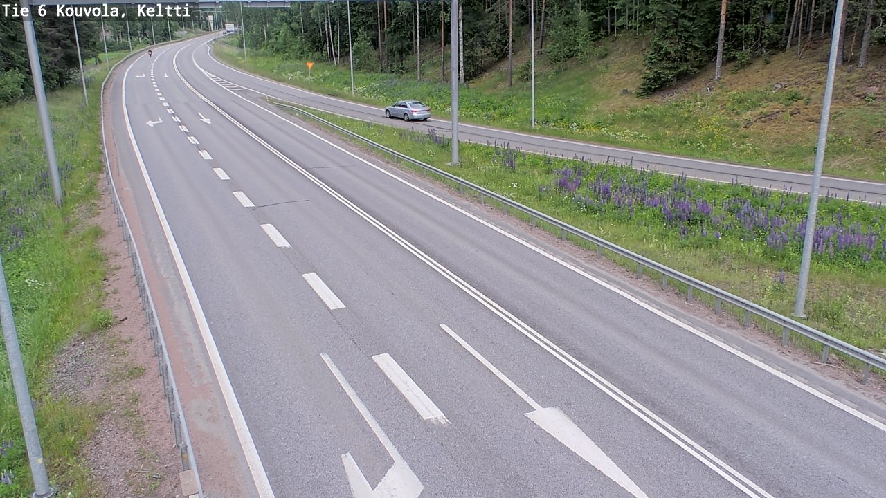Kelikamerat Kuva Tie 6 Kouvola, Keltti, Kouvola, Kymenlaakso