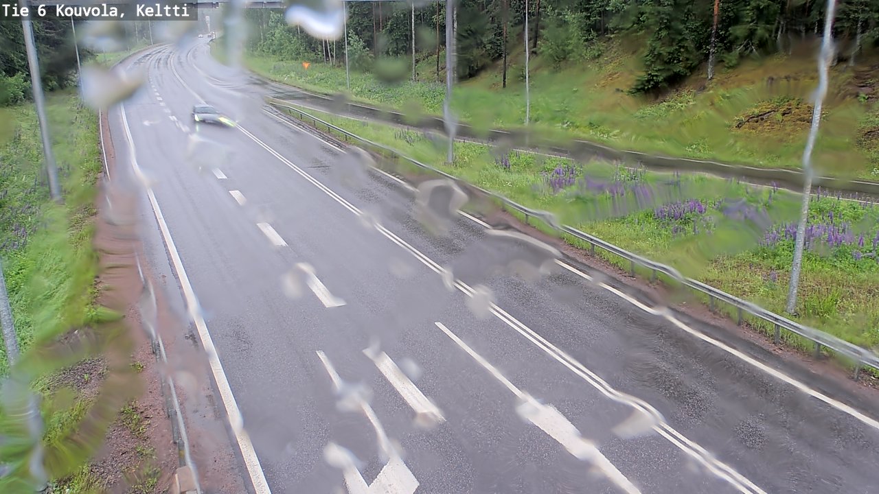 Weather Camera Image Väg 6 Kouvola,  Keltti, Kouvola, Kymenlaakso