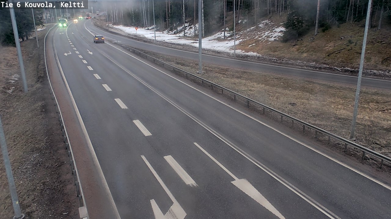 Weather Camera Image Road 6 Kouvola, Keltti, Kouvola, Kymenlaakso