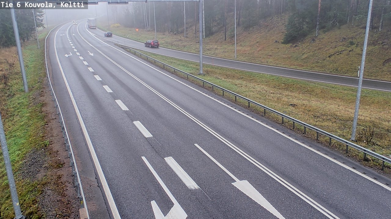Kelikamerat Kuva Tie 6 Kouvola, Keltti, Kouvola, Kymenlaakso