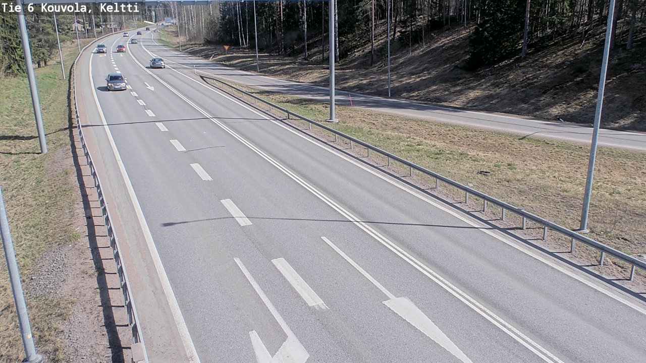 Kelikamerat Kuva Tie 6 Kouvola, Keltti, Kouvola, Kymenlaakso