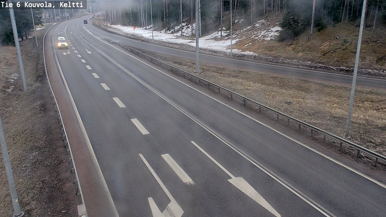 Weather Camera Image Road 6 Kouvola, Keltti, Kouvola, Kymenlaakso
