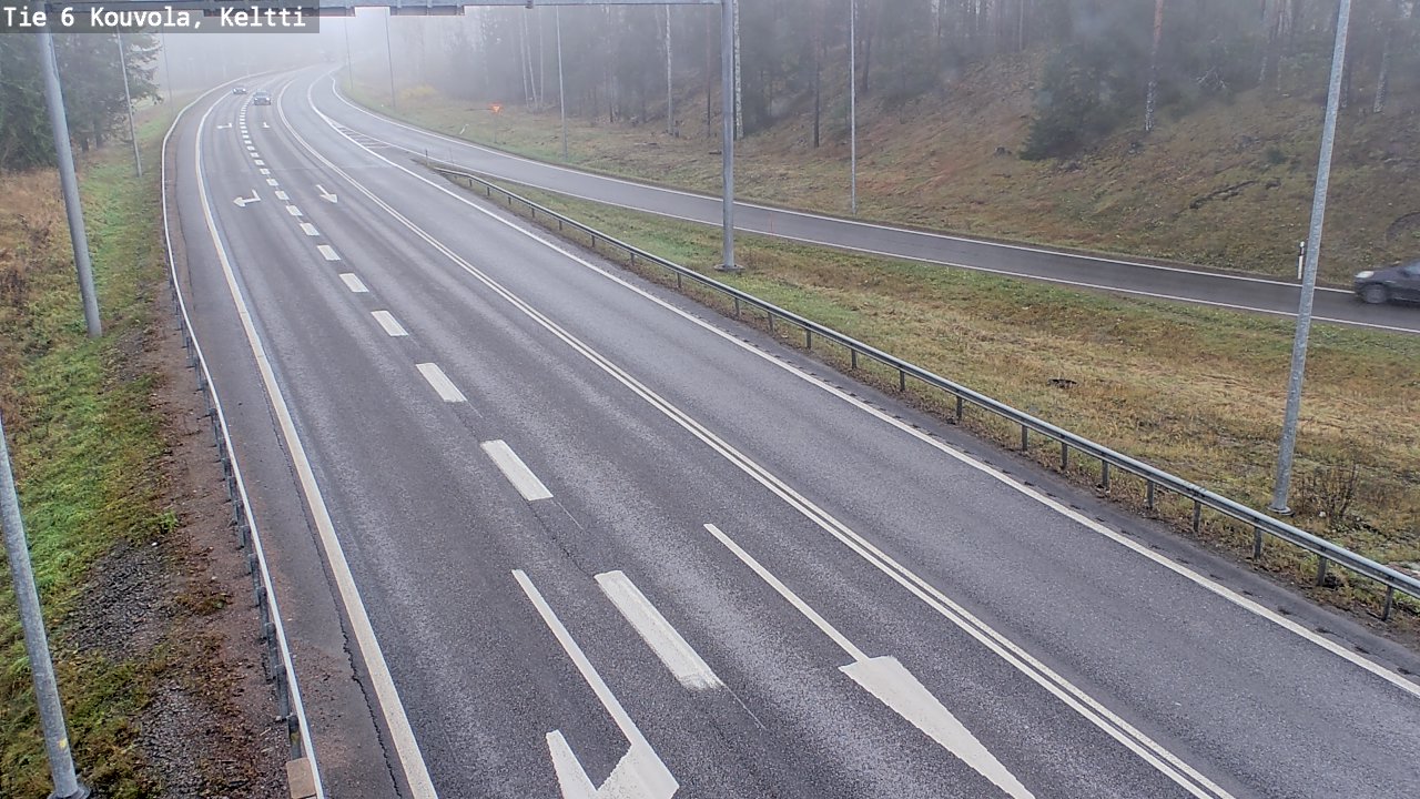 Kelikamerat Kuva Tie 6 Kouvola, Keltti, Kouvola, Kymenlaakso