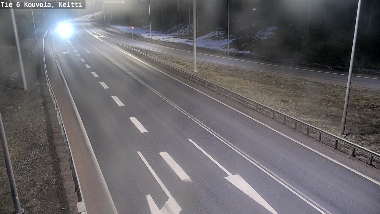 Weather Camera Image Road 6 Kouvola, Keltti, Kouvola, Kymenlaakso