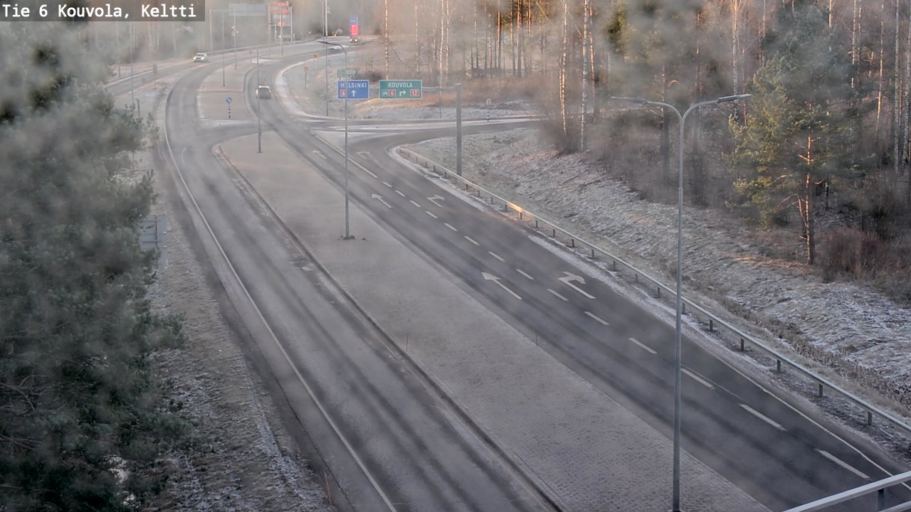 Kelikamerat Kuva Tie 6 Kouvola, Keltti, Kouvola, Kymenlaakso