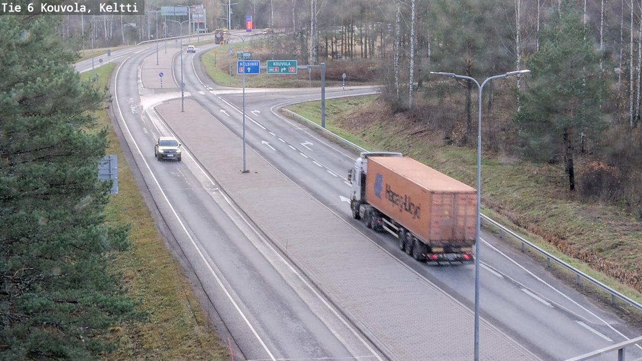 Kelikamerat Kuva Tie 6 Kouvola, Keltti, Kouvola, Kymenlaakso