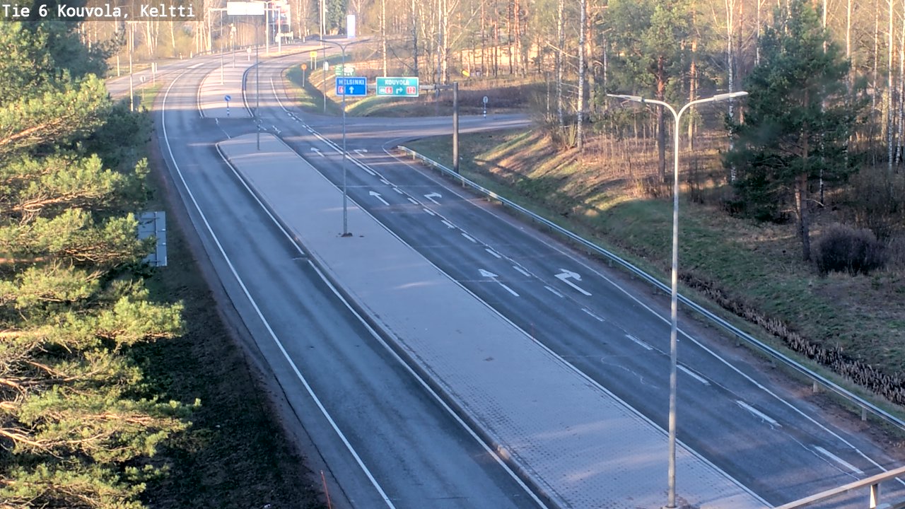Kelikamerat Kuva Tie 6 Kouvola, Keltti, Kouvola, Kymenlaakso