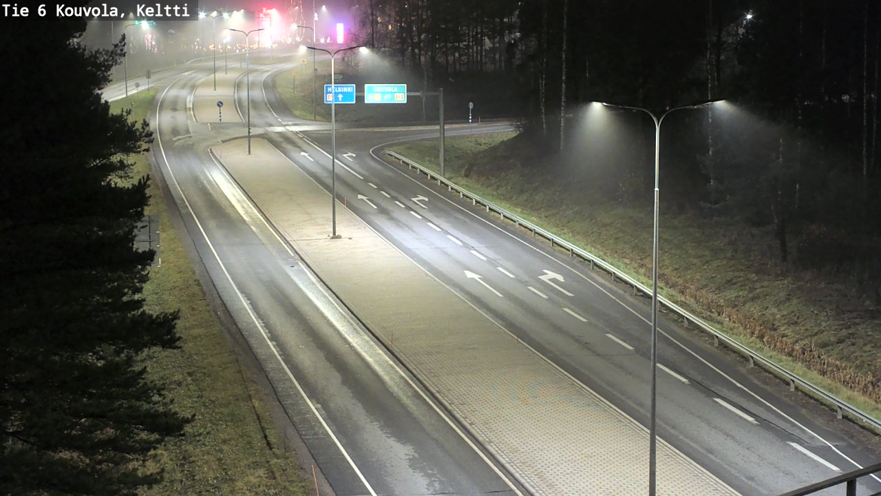 Kelikamerat Kuva Tie 6 Kouvola, Keltti, Kouvola, Kymenlaakso