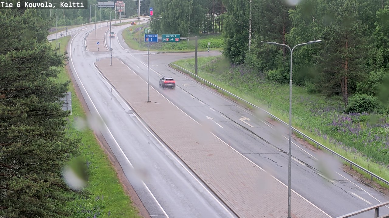 Kelikamerat Kuva Tie 6 Kouvola, Keltti, Kouvola, Kymenlaakso