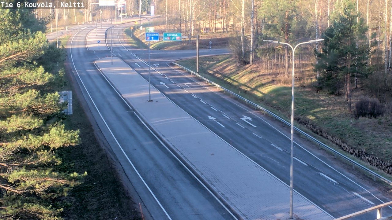 Kelikamerat Kuva Tie 6 Kouvola, Keltti, Kouvola, Kymenlaakso