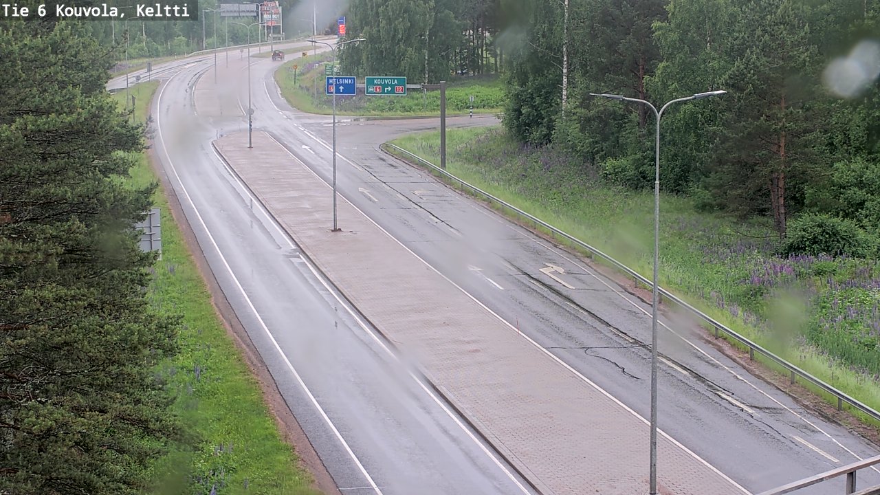 Kelikamerat Kuva Tie 6 Kouvola, Keltti, Kouvola, Kymenlaakso