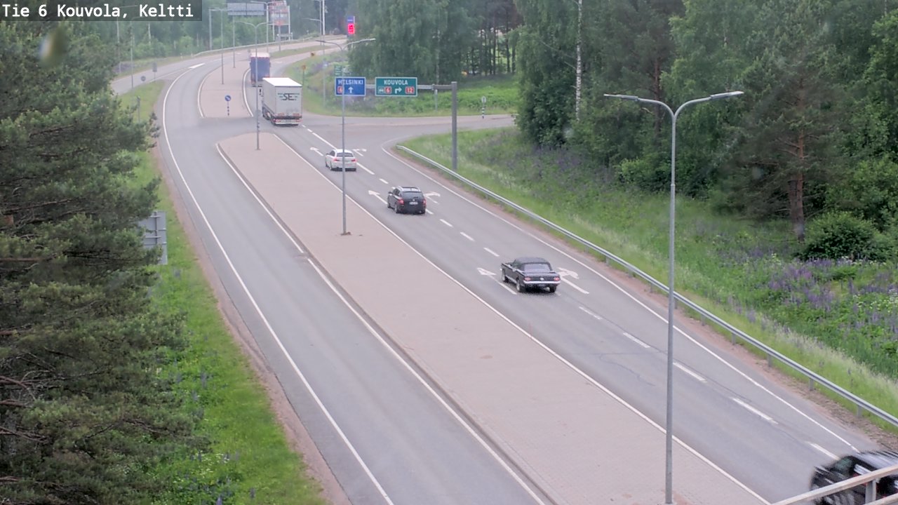 Kelikamerat Kuva Tie 6 Kouvola, Keltti, Kouvola, Kymenlaakso