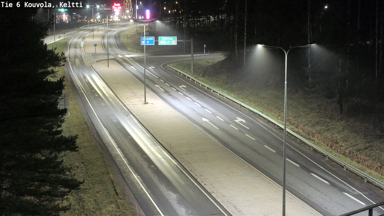 Kelikamerat Kuva Tie 6 Kouvola, Keltti, Kouvola, Kymenlaakso