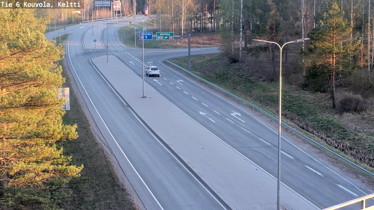 Kelikamerat Kuva Tie 6 Kouvola, Keltti, Kouvola, Kymenlaakso