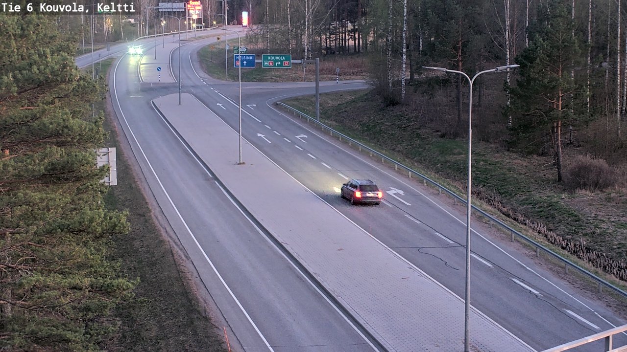 Kelikamerat Kuva Tie 6 Kouvola, Keltti, Kouvola, Kymenlaakso