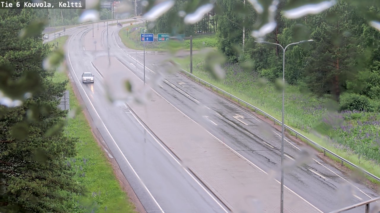 Weather Camera Image Road 6 Kouvola, Keltti, Kouvola, Kymenlaakso