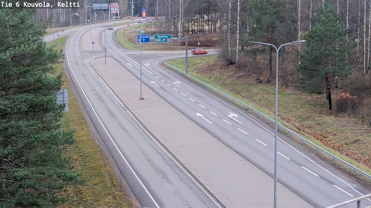 Kelikamerat Kuva Tie 6 Kouvola, Keltti, Kouvola, Kymenlaakso