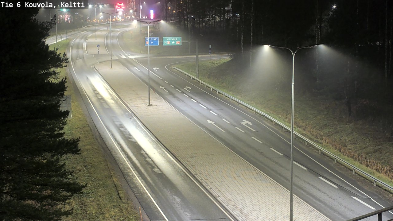 Kelikamerat Kuva Tie 6 Kouvola, Keltti, Kouvola, Kymenlaakso