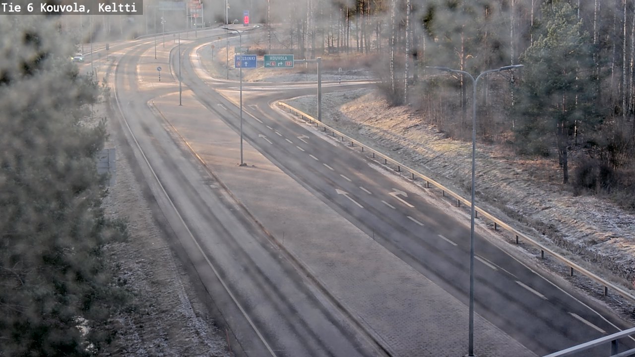 Kelikamerat Kuva Tie 6 Kouvola, Keltti, Kouvola, Kymenlaakso
