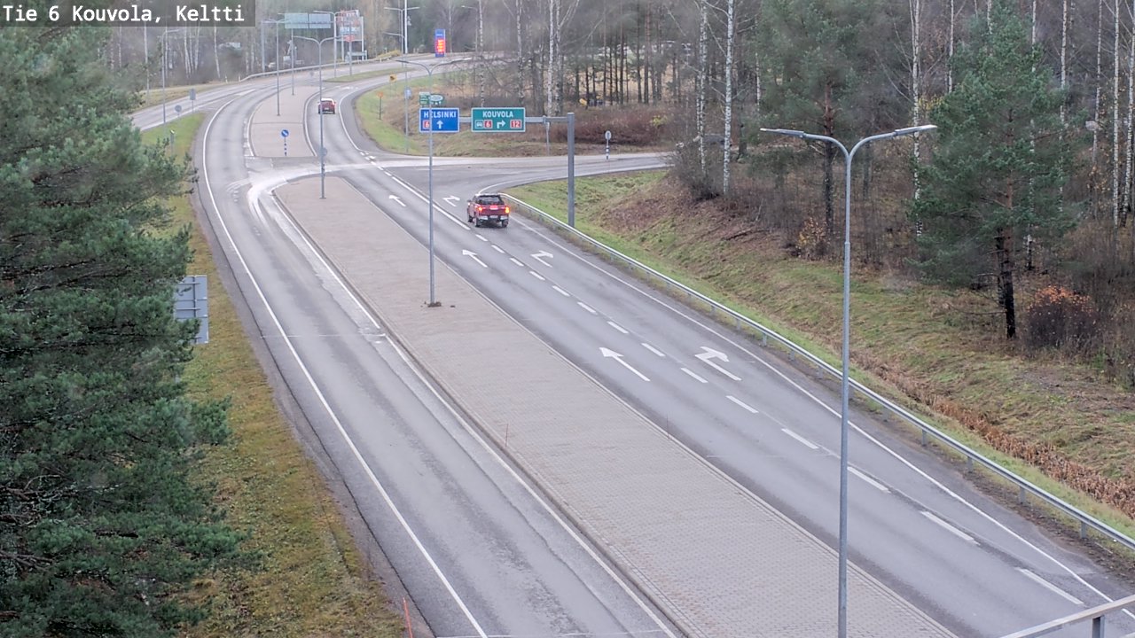 Kelikamerat Kuva Tie 6 Kouvola, Keltti, Kouvola, Kymenlaakso