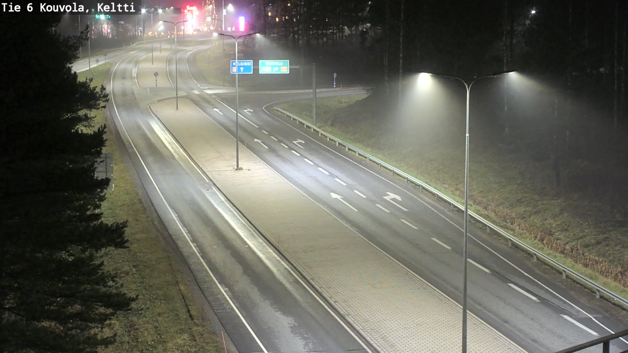 Kelikamerat Kuva Tie 6 Kouvola, Keltti, Kouvola, Kymenlaakso