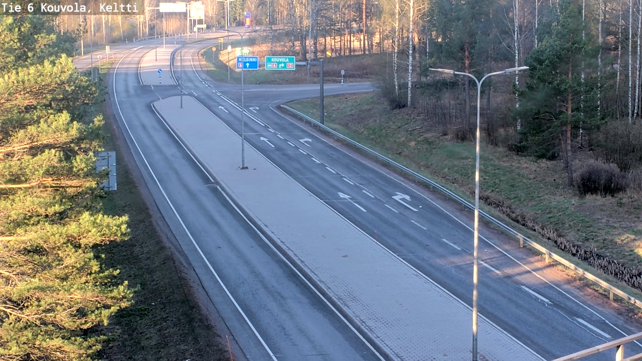 Kelikamerat Kuva Tie 6 Kouvola, Keltti, Kouvola, Kymenlaakso