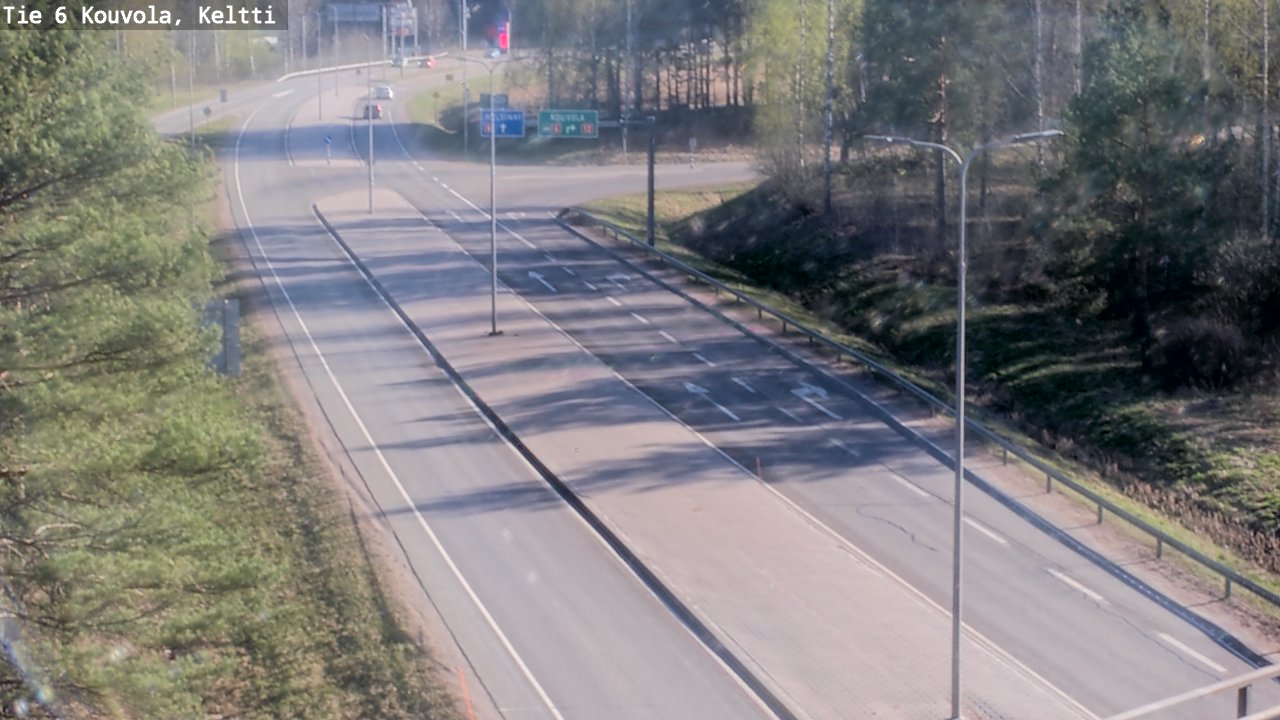 Kelikamerat Kuva Tie 6 Kouvola, Keltti, Kouvola, Kymenlaakso