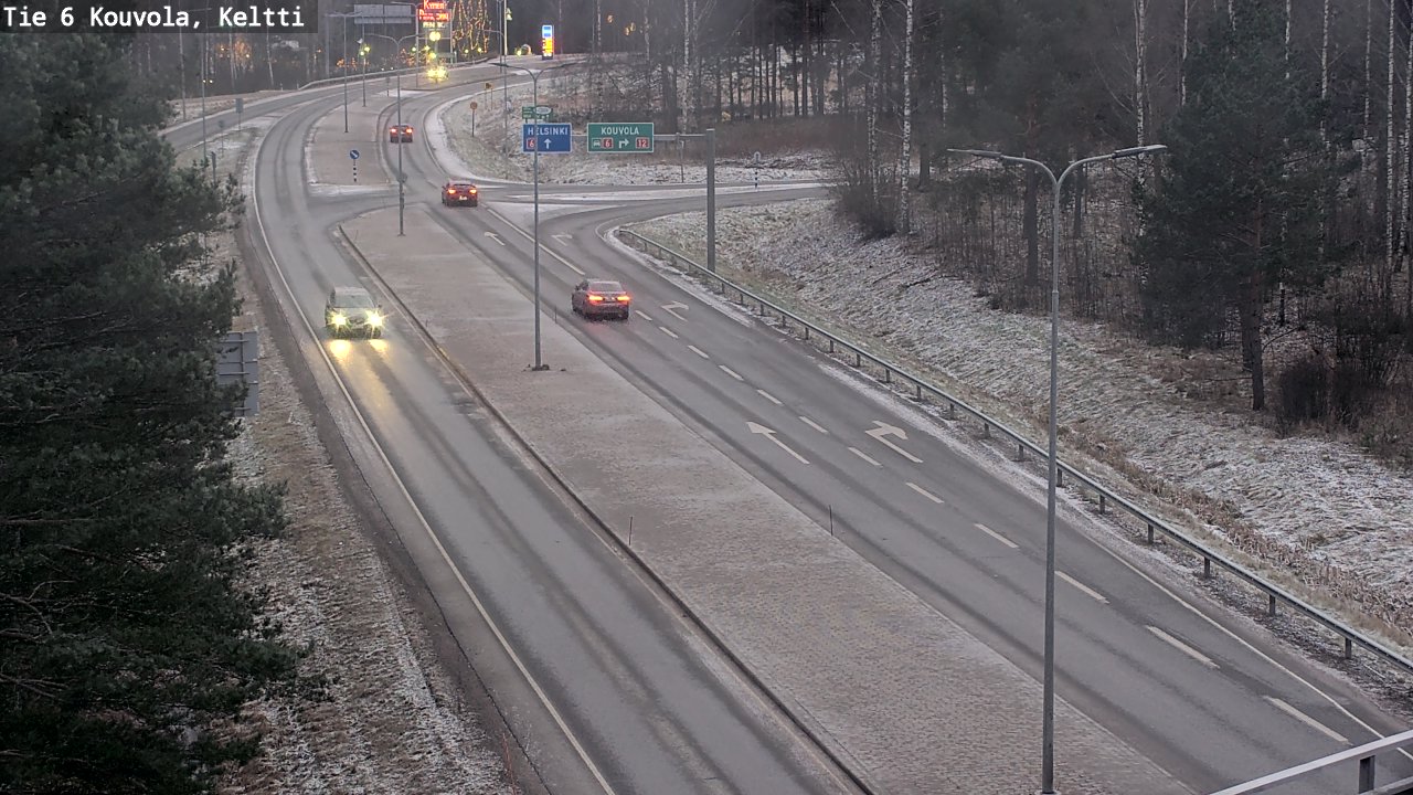 Kelikamerat Kuva Tie 6 Kouvola, Keltti, Kouvola, Kymenlaakso