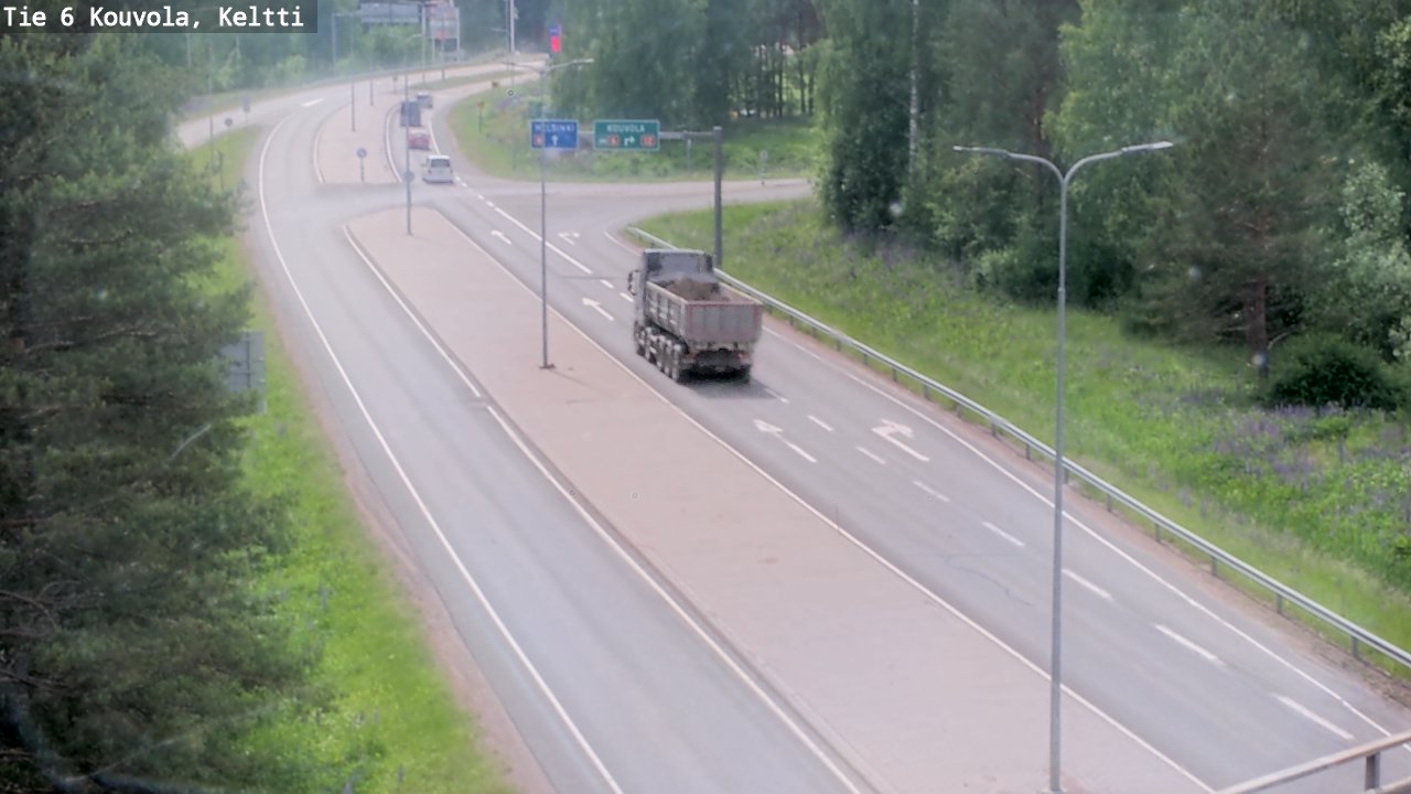 Kelikamerat Kuva Tie 6 Kouvola, Keltti, Kouvola, Kymenlaakso