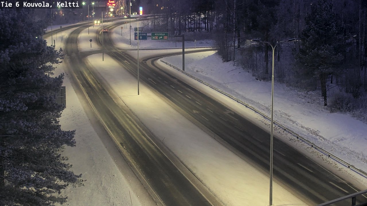 Kelikamerat Kuva Tie 6 Kouvola, Keltti, Kouvola, Kymenlaakso