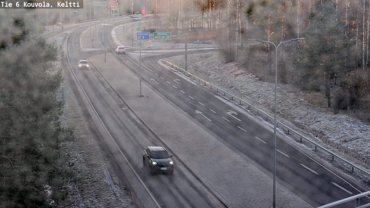 Kelikamerat Kuva Tie 6 Kouvola, Keltti, Kouvola, Kymenlaakso