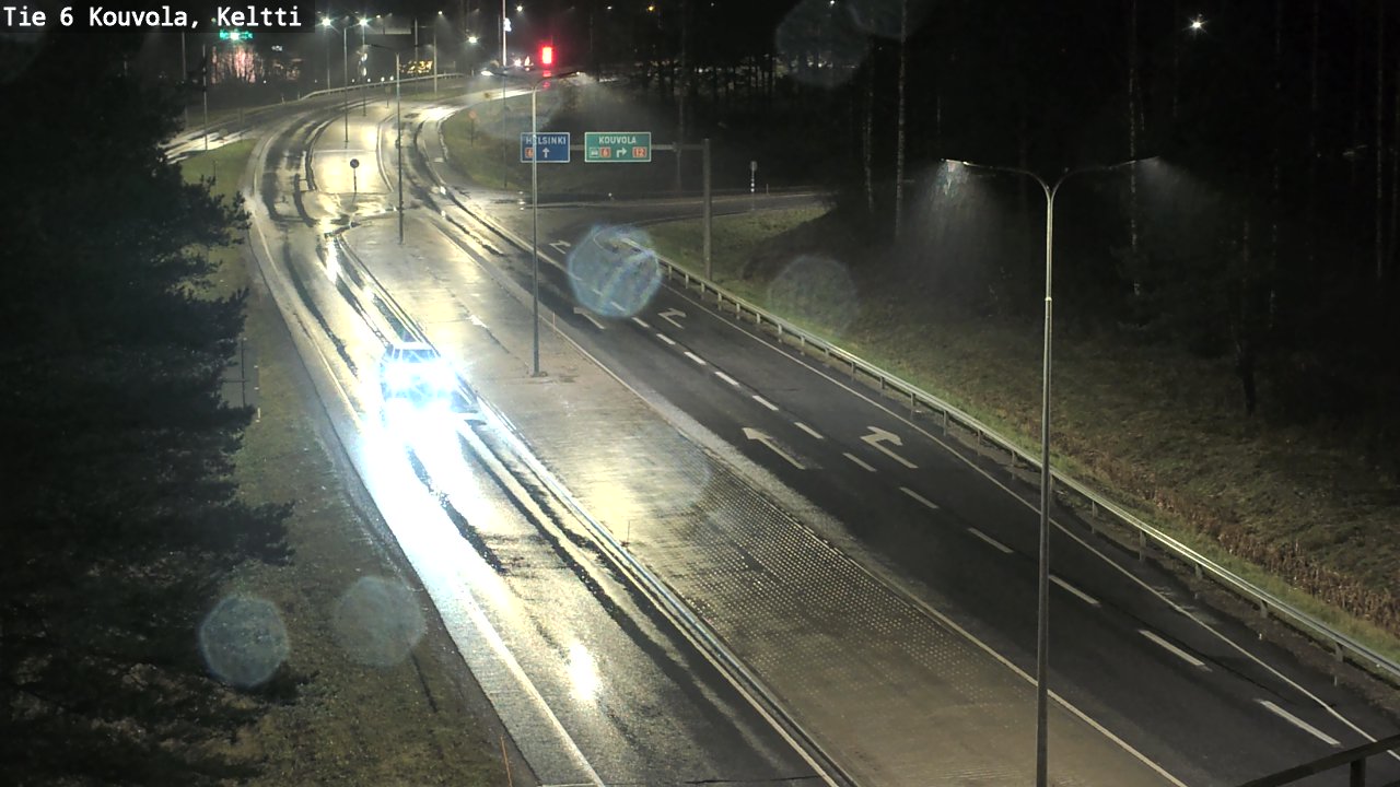 Weather Camera Image Road 6 Kouvola, Keltti, Kouvola, Kymenlaakso