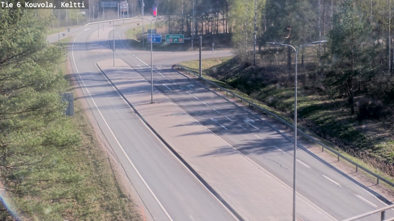 Kelikamerat Kuva Tie 6 Kouvola, Keltti, Kouvola, Kymenlaakso