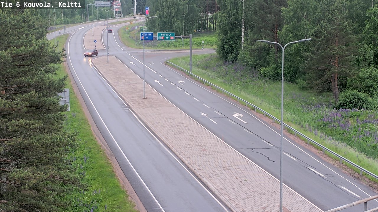 Kelikamerat Kuva Tie 6 Kouvola, Keltti, Kouvola, Kymenlaakso