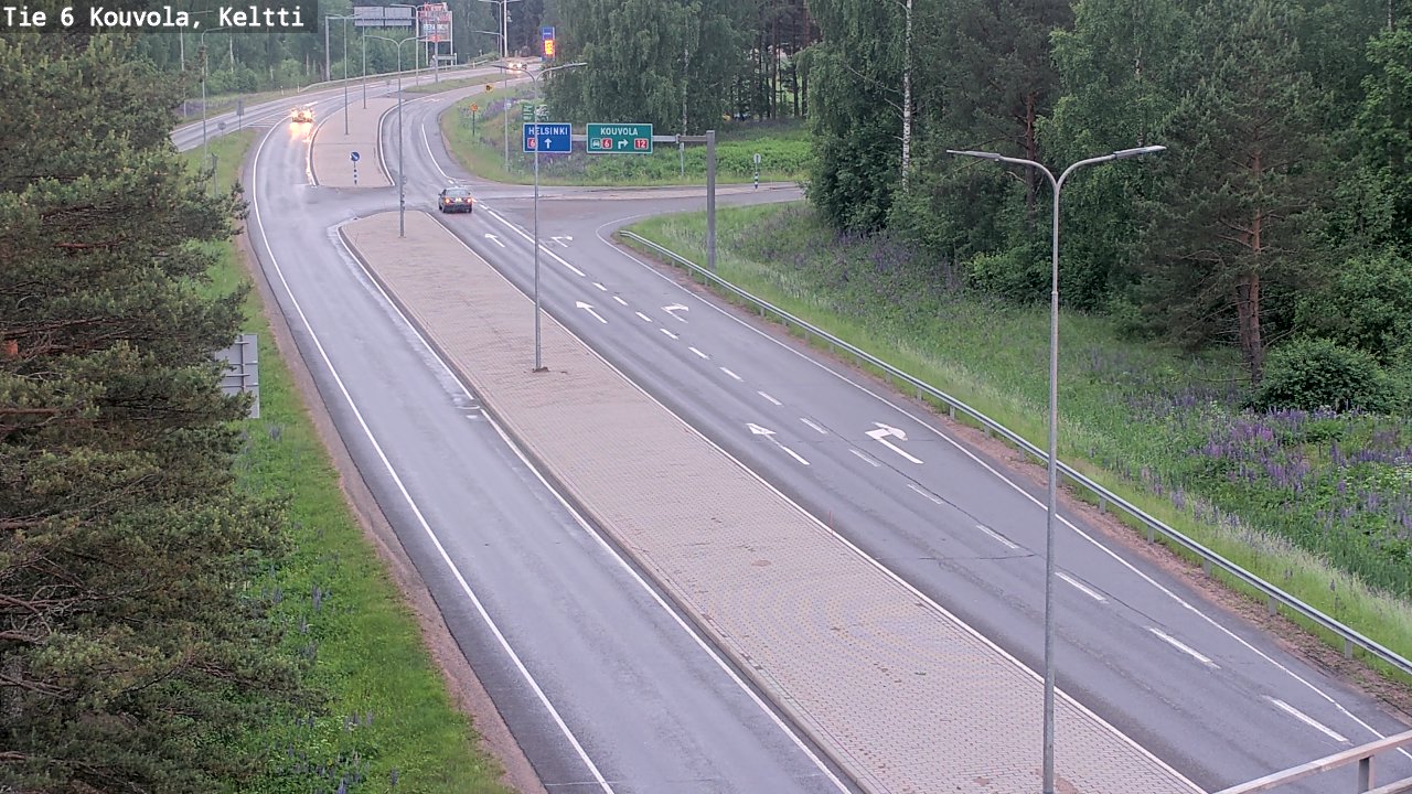 Kelikamerat Kuva Tie 6 Kouvola, Keltti, Kouvola, Kymenlaakso