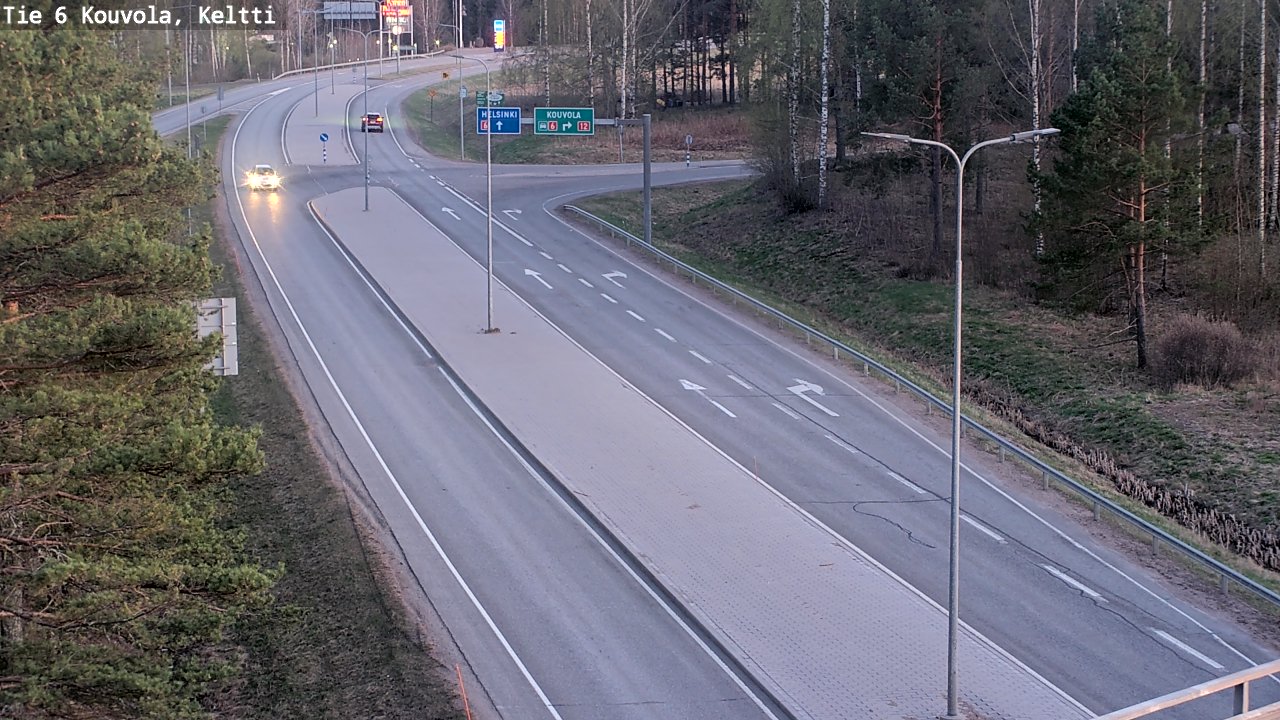 Kelikamerat Kuva Tie 6 Kouvola, Keltti, Kouvola, Kymenlaakso