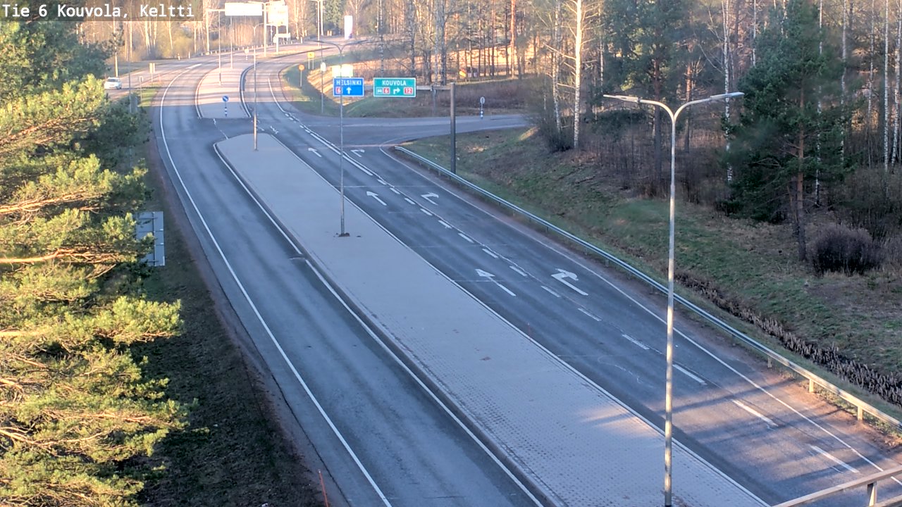Kelikamerat Kuva Tie 6 Kouvola, Keltti, Kouvola, Kymenlaakso